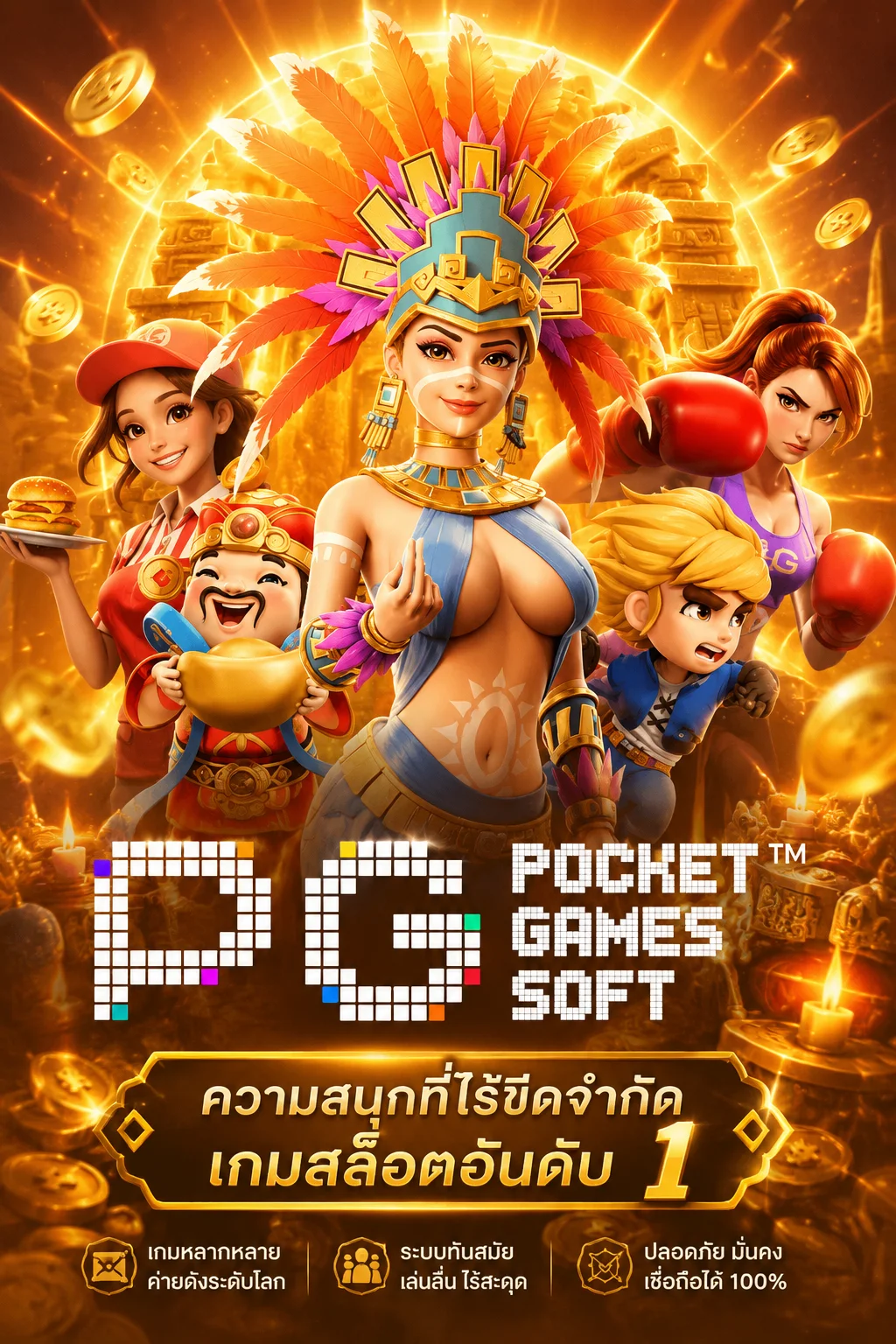 ทดลองเล่น PG Slot ฟรีไม่ต้องสมัครที่ MEGA89
